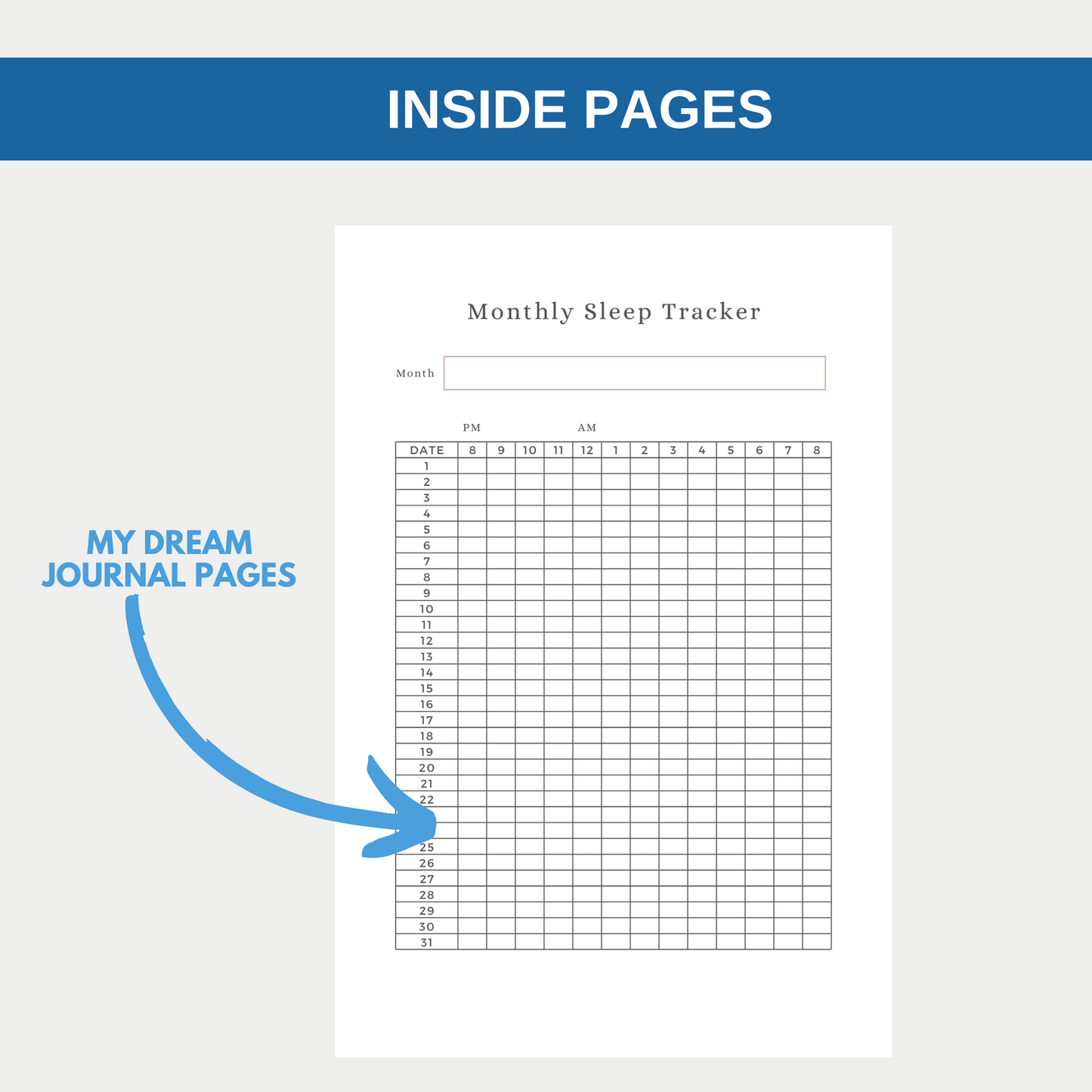 Sleeping Adventures Dream Journal for KDP Amazon & The Book Patch