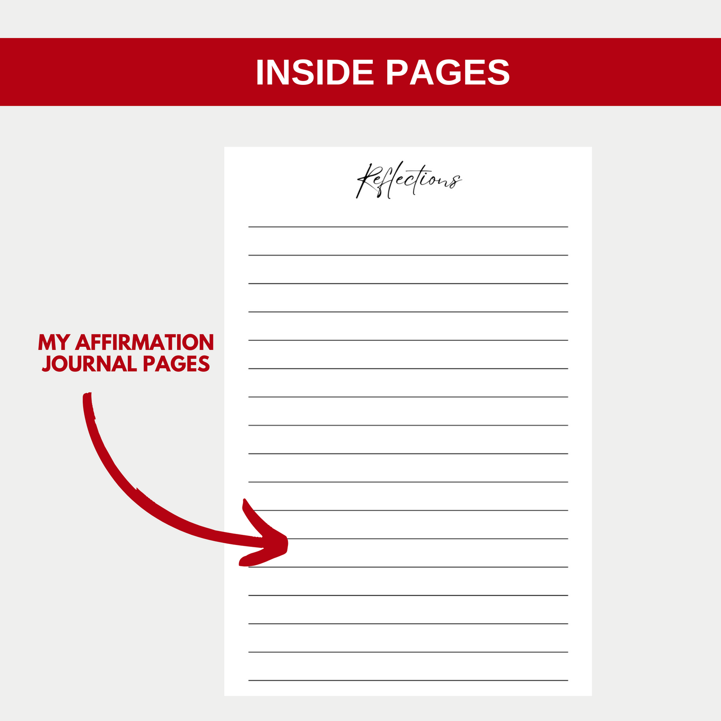 My Affirmation Journal for KDP Amazon