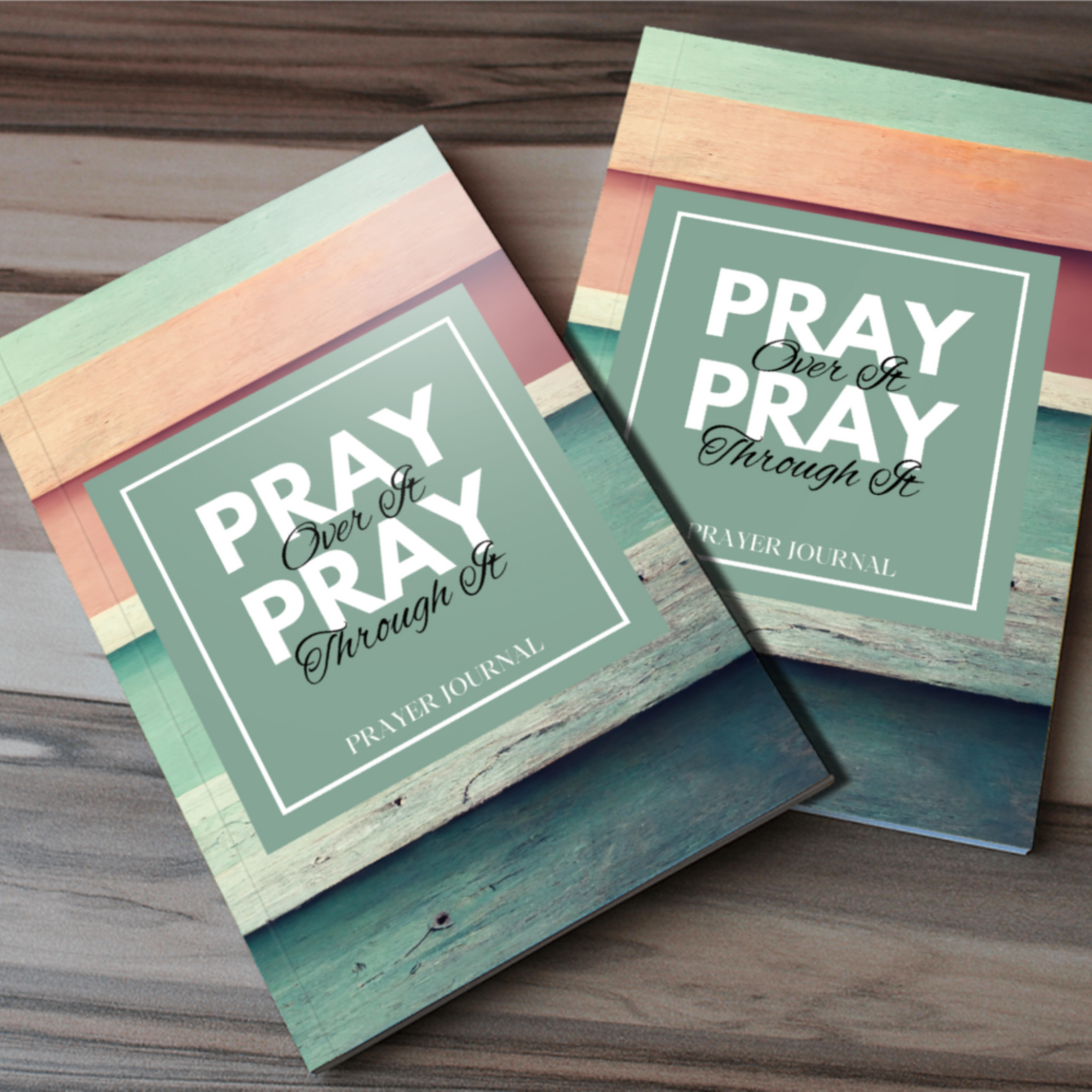 Pray Over It Pray Through It Prayer Journal for KDP Amazon & The Book Patch