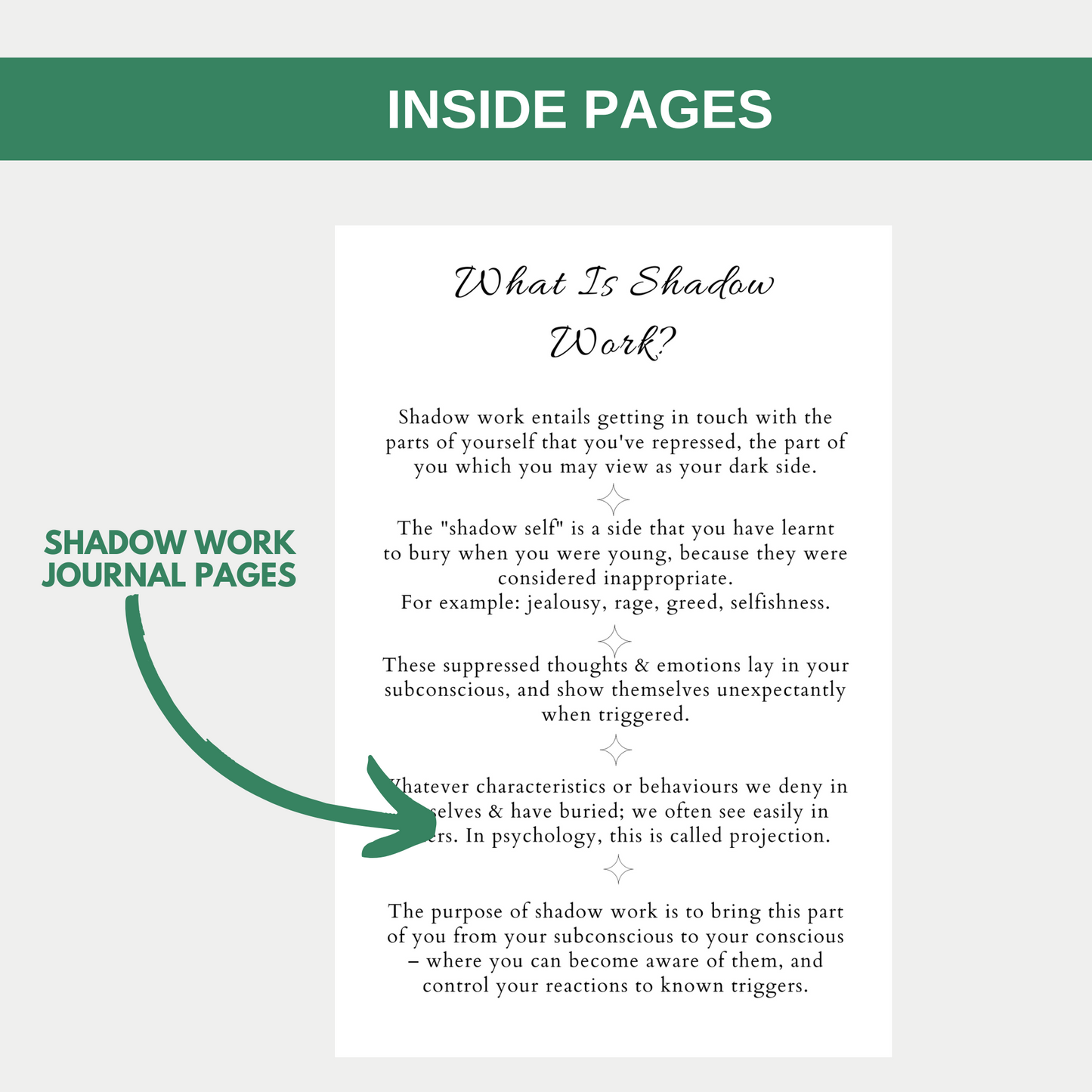 Healing My Inner Me Self-Care Shadow Work Journal for KDP Amazon & The Book Patch