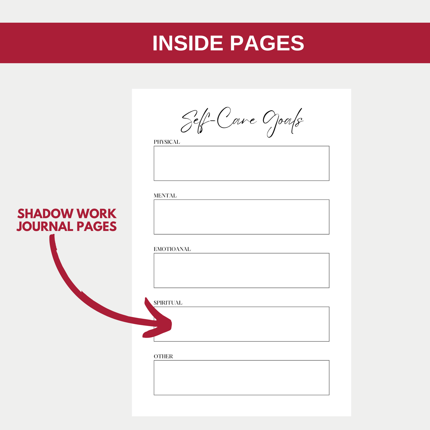 I Deserve Self-Care Journal for KDP Amazon & The Book Patch