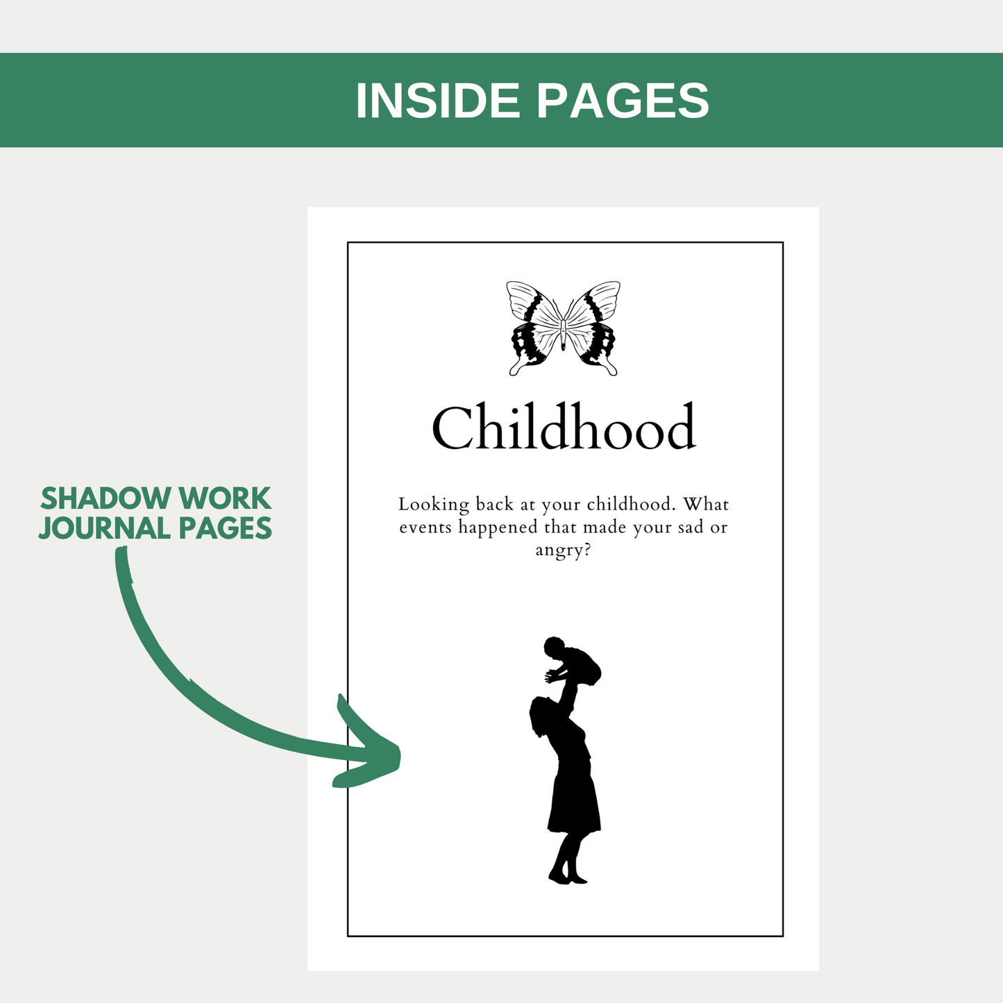 Healing My Inner Me Self-Care Shadow Work Journal for KDP Amazon & The Book Patch