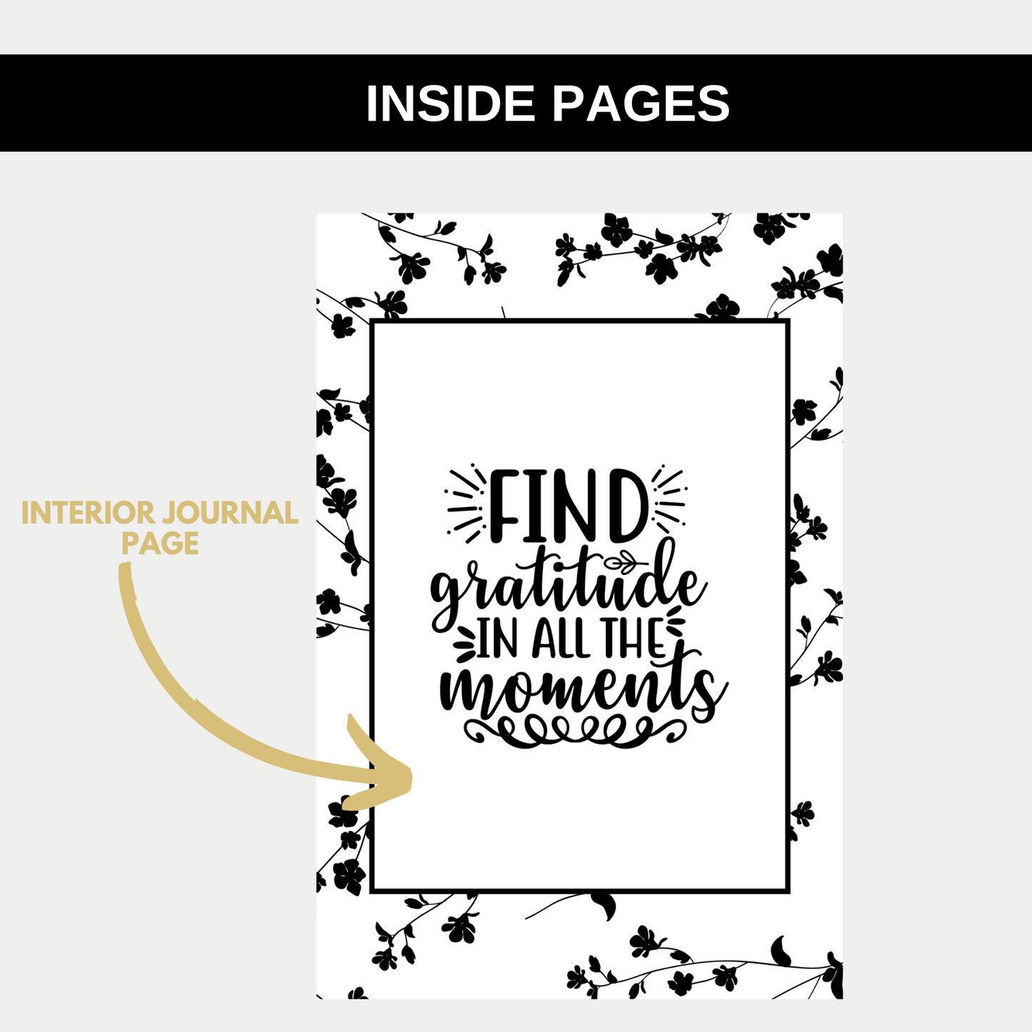 Enjoying The Little Things Gratitude Journal for KDP Amazon & The Book Patch