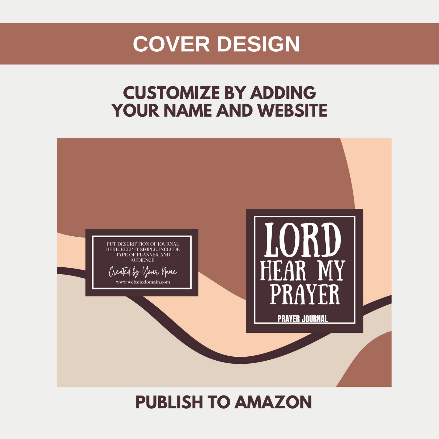 LORD Hear My Prayer - Prayer Journal for KDP Amazon & The Book Patch