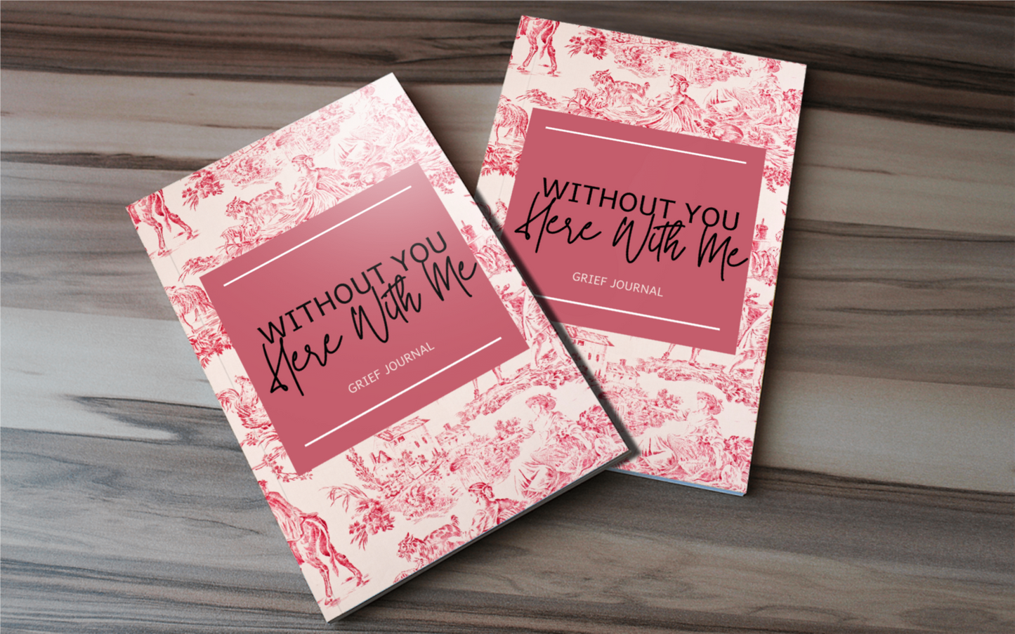 Without You Here With Me Grief Journal for KDP Amazon & The Book Patch