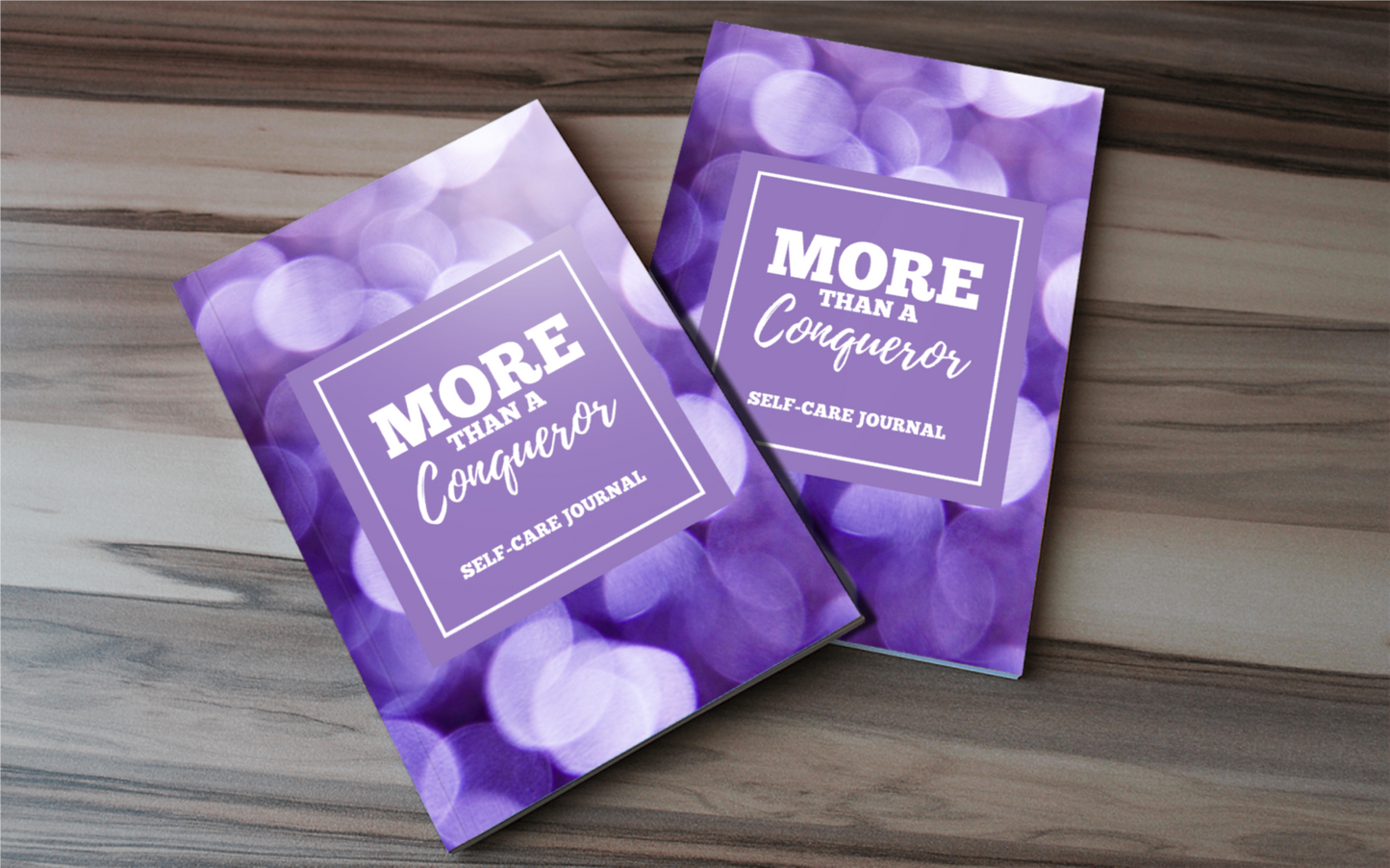 More Than A Conqueror Self-Care Journal for KDP Amazon & The Book Patch