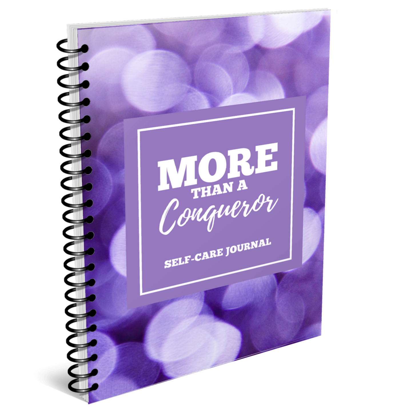 More Than A Conqueror Self-Care Journal for KDP Amazon & The Book Patch