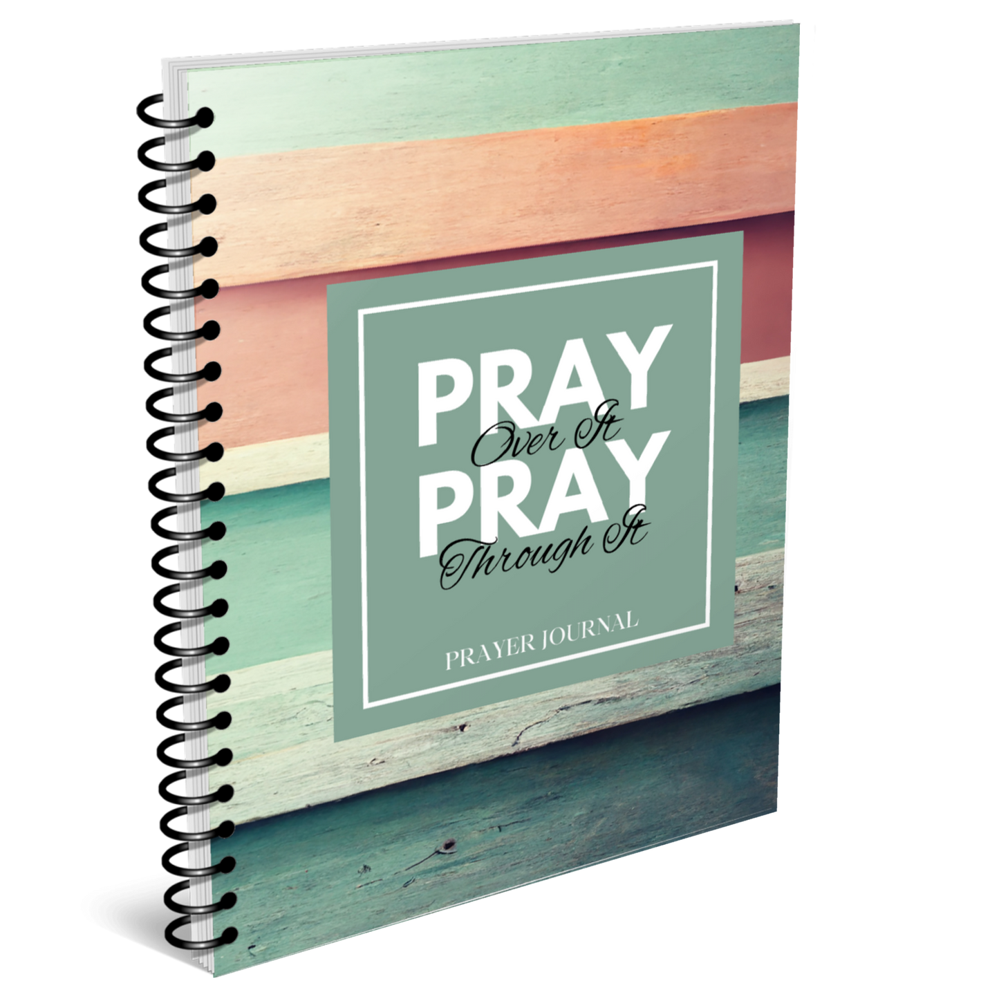 Pray Over It Pray Through It Prayer Journal for KDP Amazon & The Book Patch