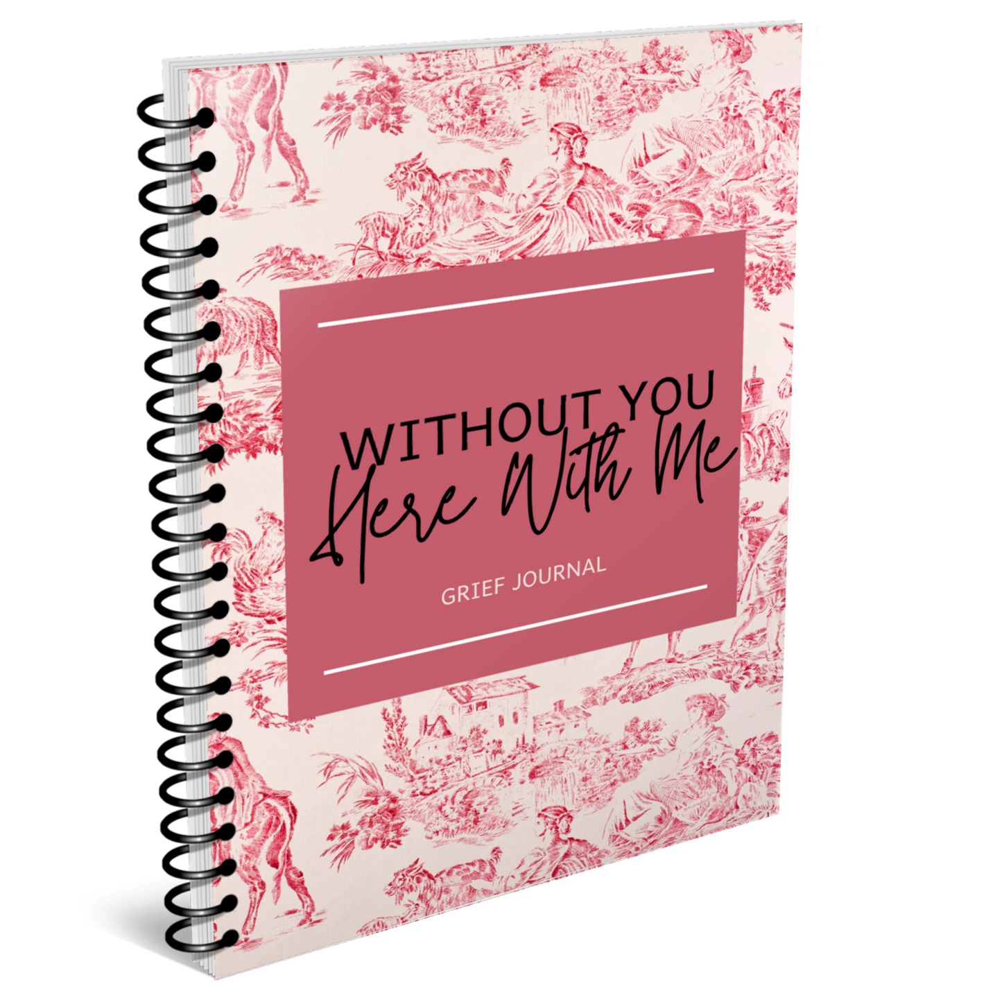 Without You Here With Me Grief Journal for KDP Amazon & The Book Patch