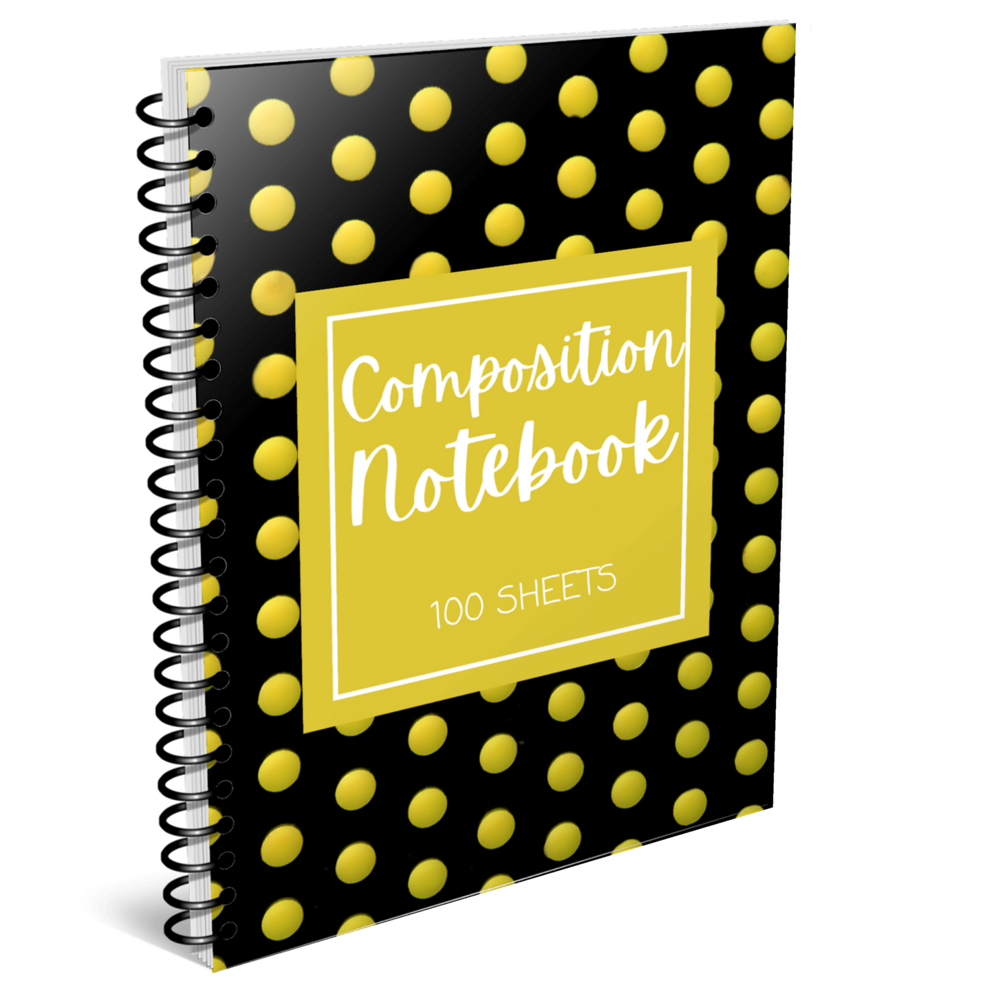 Wide Rule 100 Sheets / 200 Pages Notebook for KDP Amazon & The Book Patch