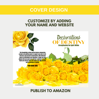 Declarations of Destiny Journal for KDP Amazon