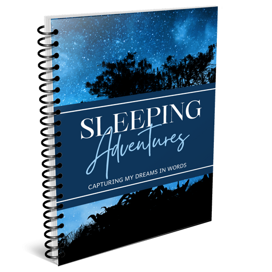 Sleeping Adventures Dream Journal for KDP Amazon & The Book Patch