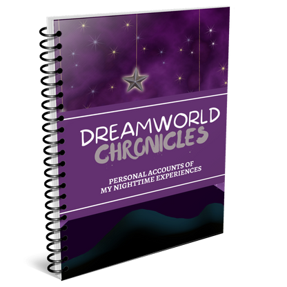 Dreamworld Chronicles Dream Journal for KDP Amazon & The Book Patch