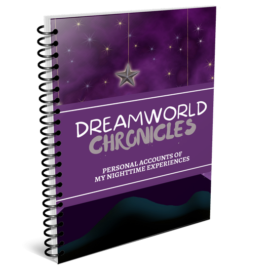 Dreamworld Chronicles Dream Journal for KDP Amazon & The Book Patch