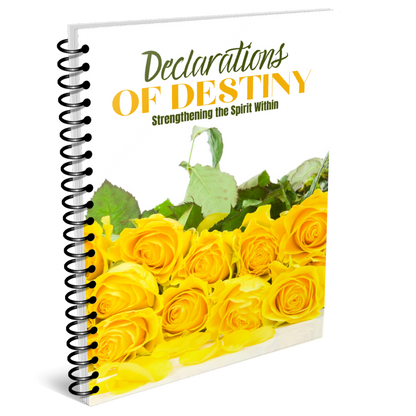 Declarations of Destiny Journal for KDP Amazon