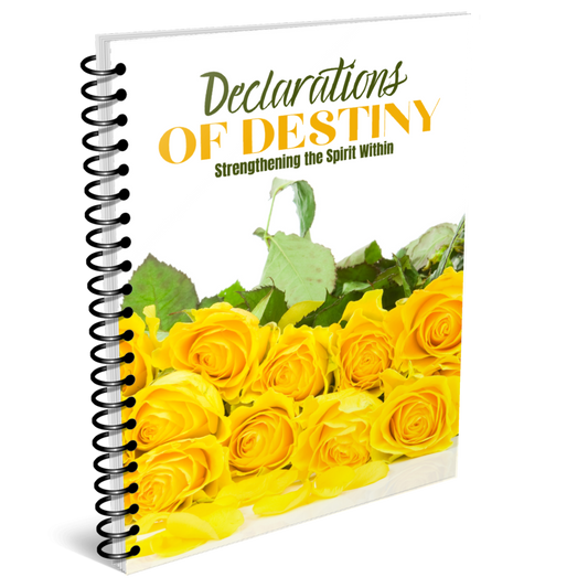 Declarations of Destiny Journal for KDP Amazon