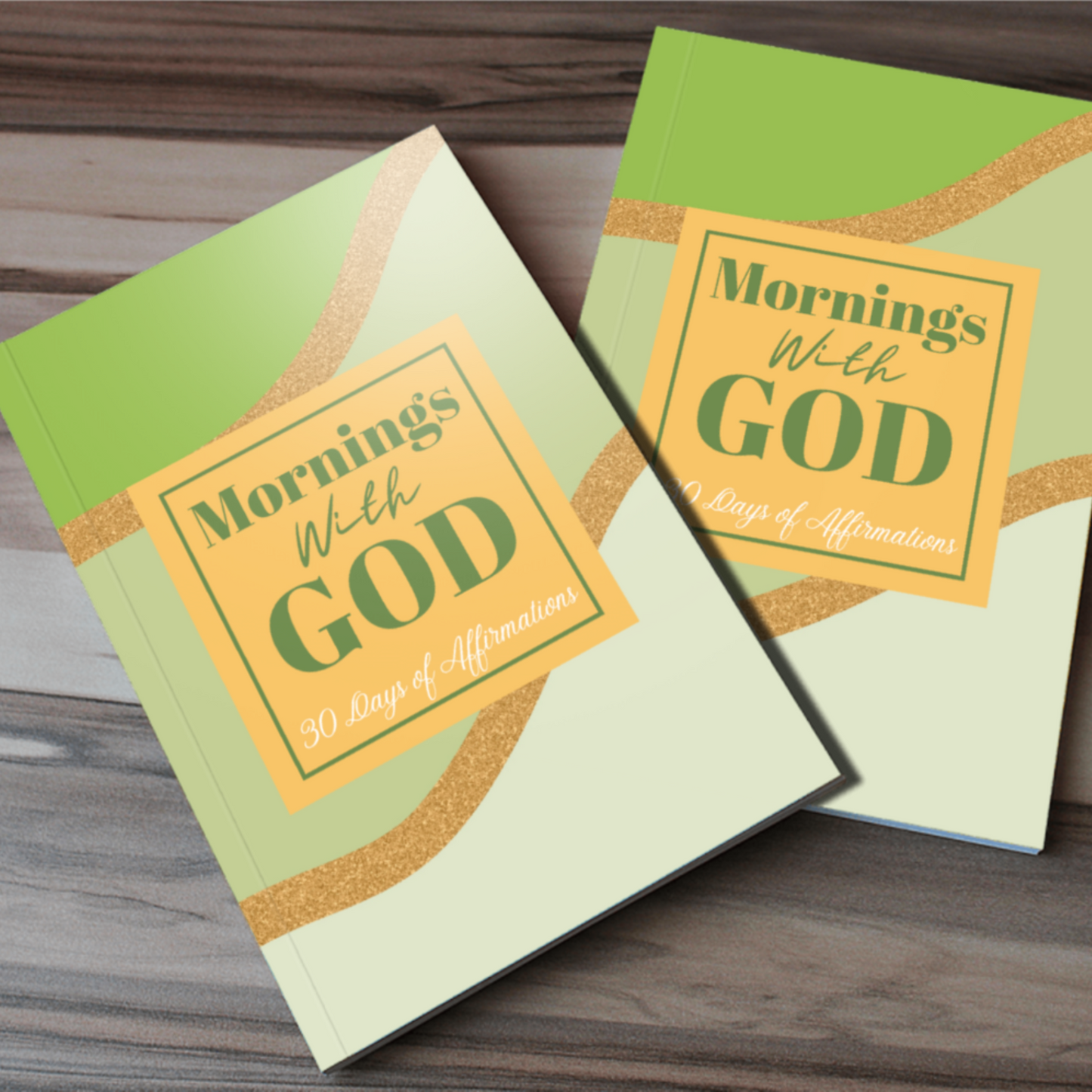 Mornings With God 30 Days of Affirmations Journal for KDP Amazon & The Book Patch