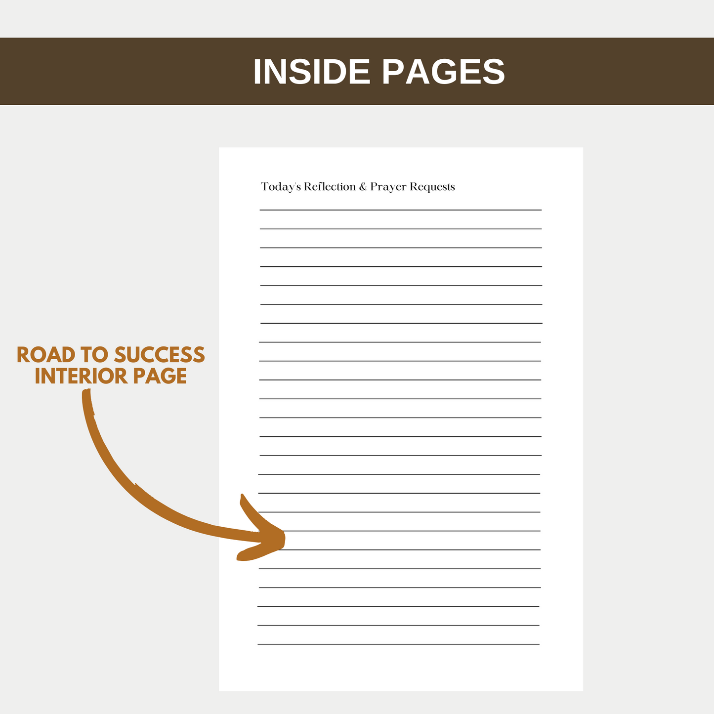 Road To Success Productivity Journal for KDP Amazon & The Book Patch