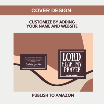 LORD Hear My Prayer - Prayer Journal for KDP Amazon & The Book Patch