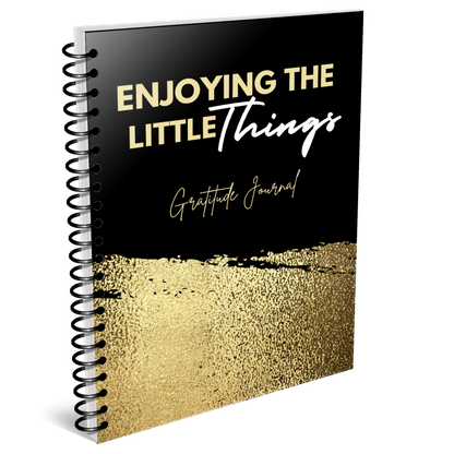 Enjoying The Little Things Gratitude Journal for KDP Amazon & The Book Patch