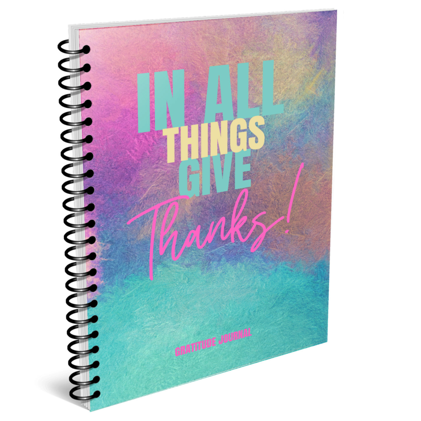 In All Things Give Thanks Gratitude Journal for KDP Amazon & The Book Patch