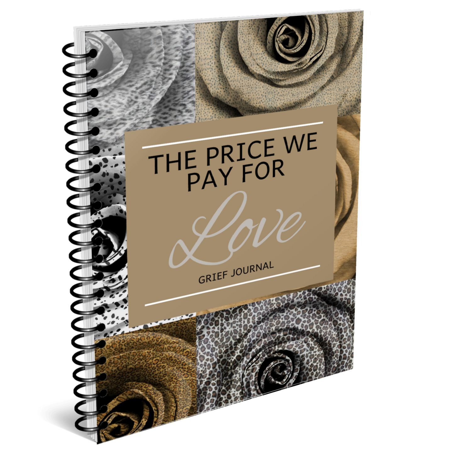 The Price We Pay For Love Grief Journal for KDP Amazon & The Book Patch