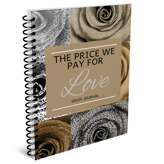 The Price We Pay For Love Grief Journal for KDP Amazon & The Book Patch