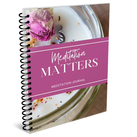 Mediation Matters Meditation Journal for KDP Amazon & The Book Patch