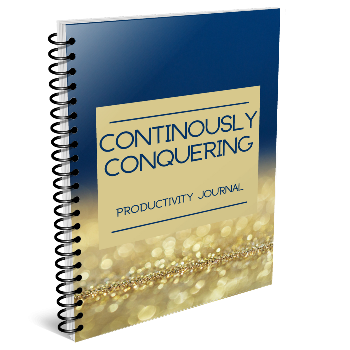 Continuously Conquering Productivity Journal for KDP Amazon & The Book Patch